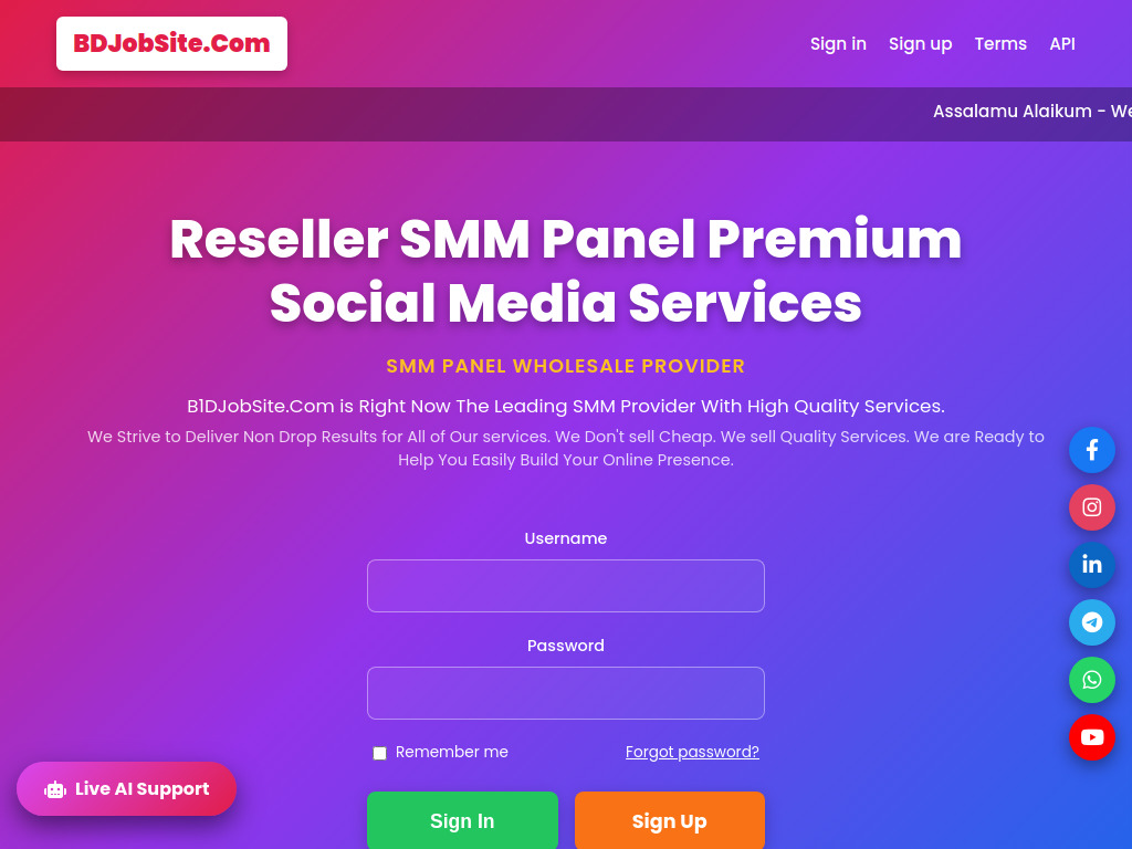 SMM Panel (Amber)- 6