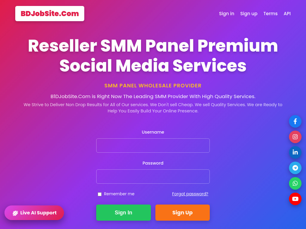 SMM Panel (Amber)- 7